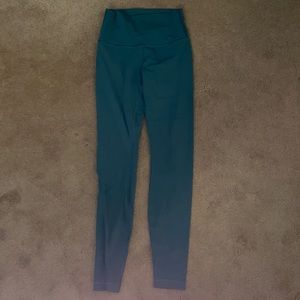 Lululemon blue leggings size 2